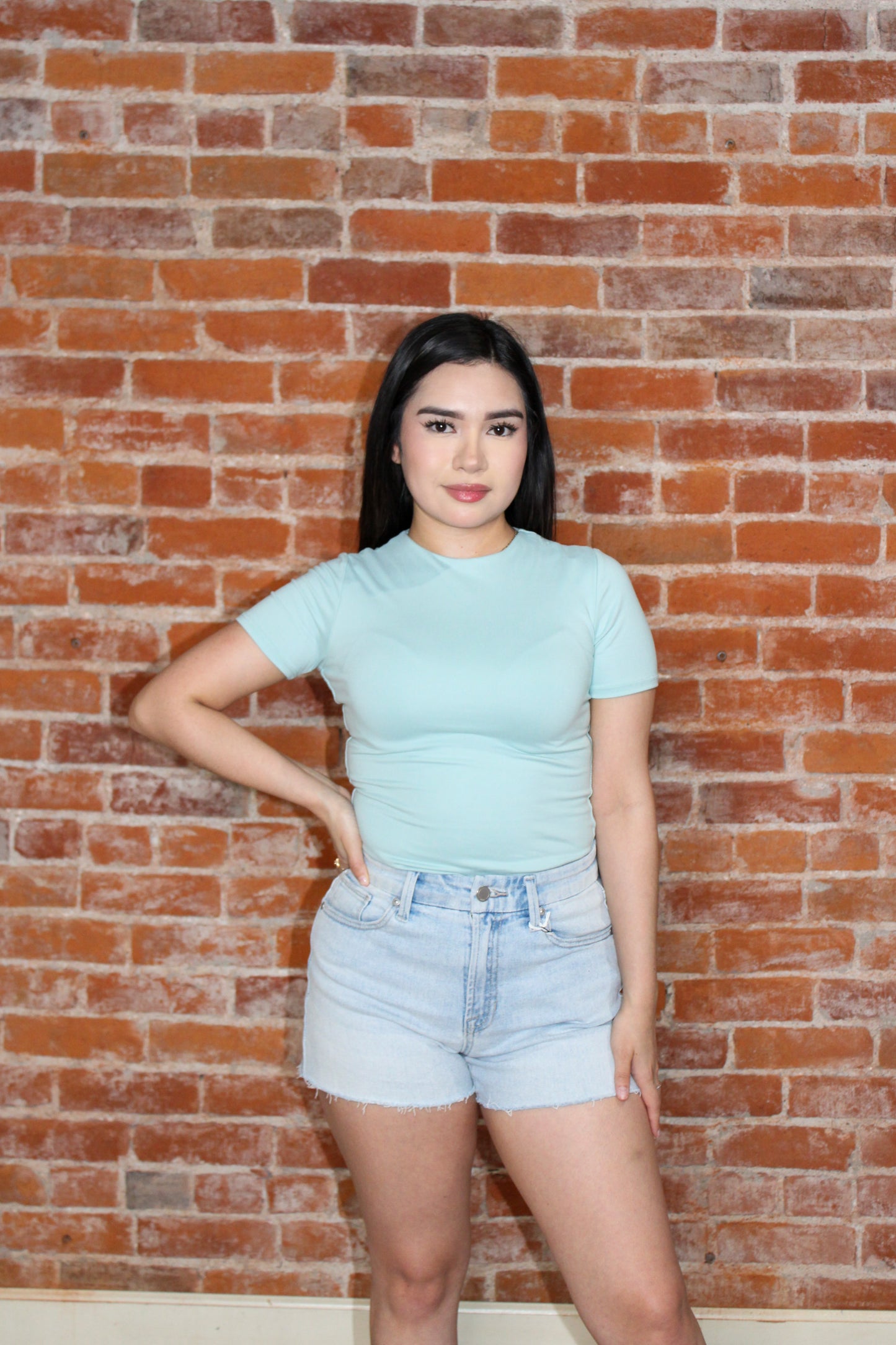 Short Sleeve Basic Top