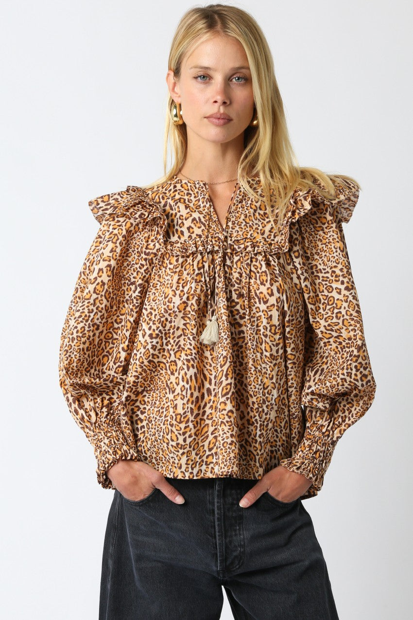 Leopard Blouse
