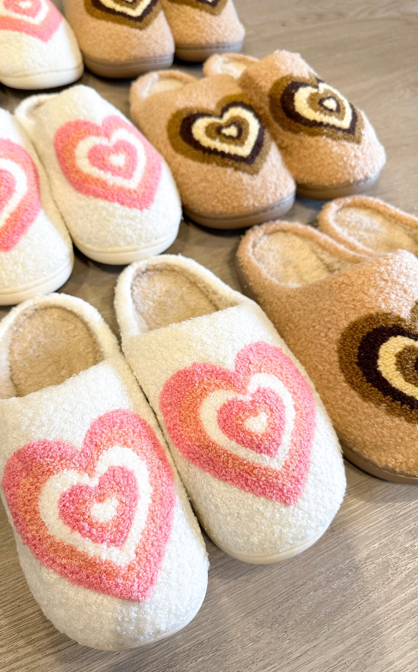 Cozy Heart Slippers