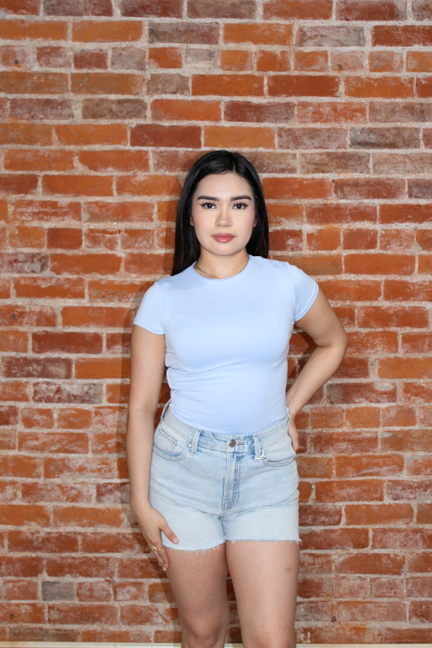 Short Sleeve Basic Top