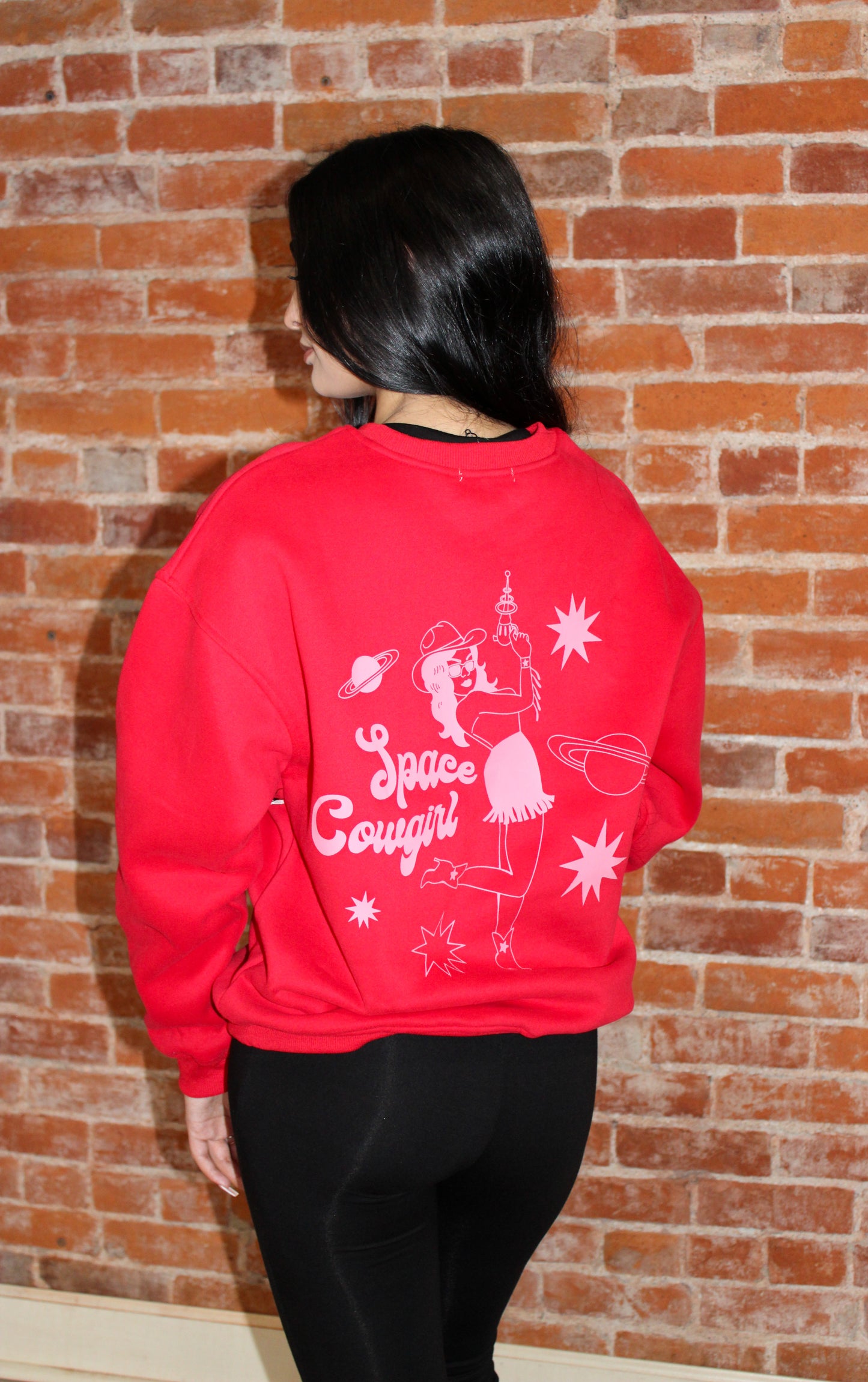 Space Cowgirl Pullover Sweatshirt