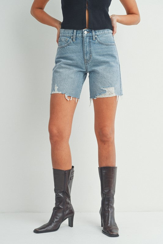Slightly Distressed Short
