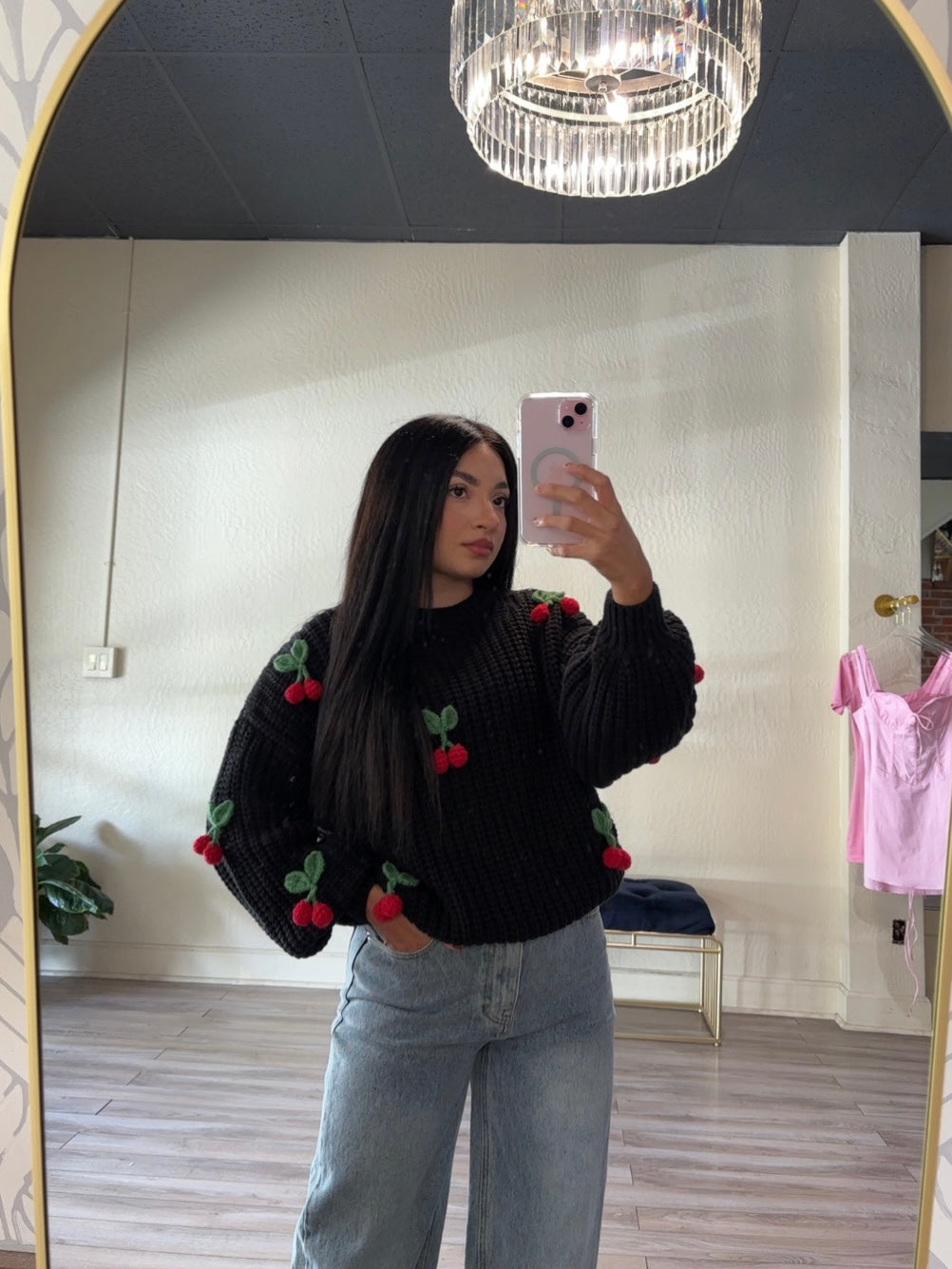 Cherry Sweater