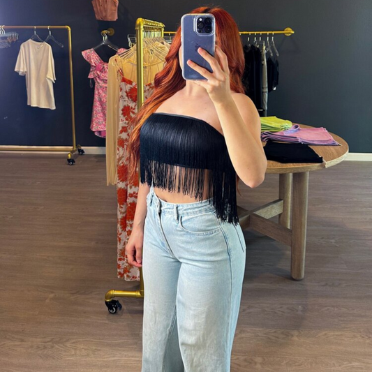 Fringe Crop Top